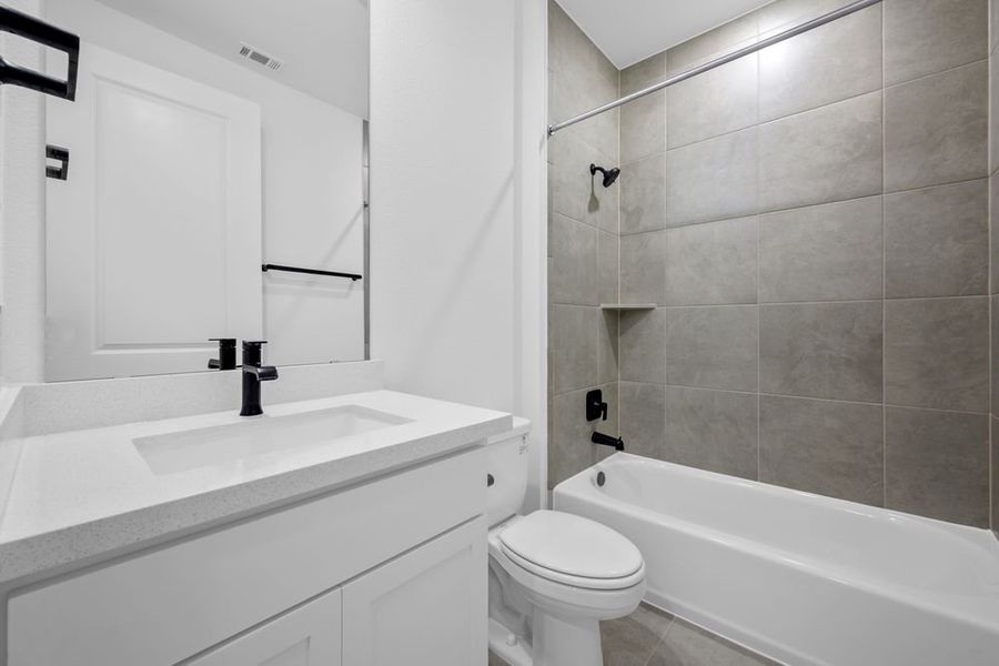 Furnished interior view inside a new home in Nolina 45s, Georgetown (Image 8).