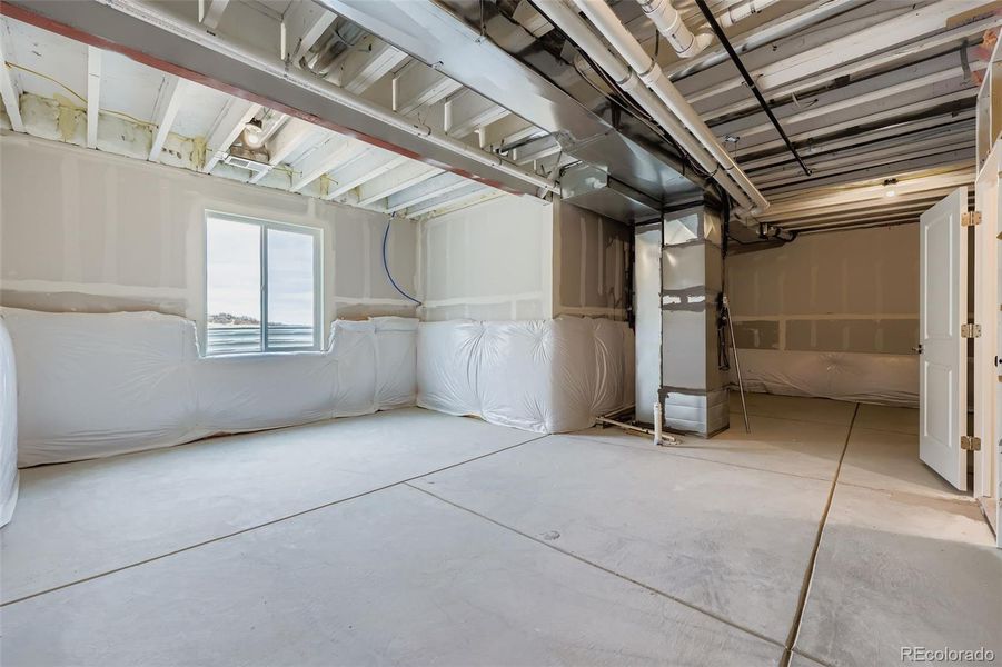 In-progress construction of a new home in Hillside at Castle Rock, Castle Rock, CO (Image 28).