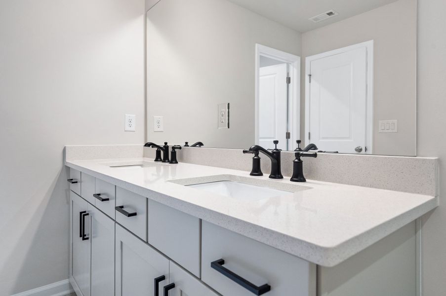 Representative furnished interior of a home built from the The Cary B - LS by Davidson Homes LLC in Lake Shore, Winder (Image 13).