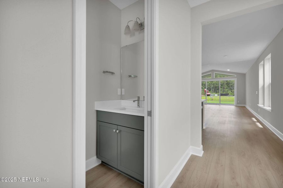 Furnished interior view inside a new home in Reflections at Nocatee, Ponte Vedra (Image 10).