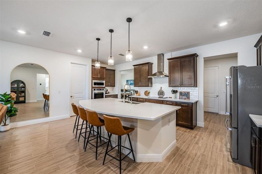 Furnished interior view inside a new home in , Parrish (Image 31).