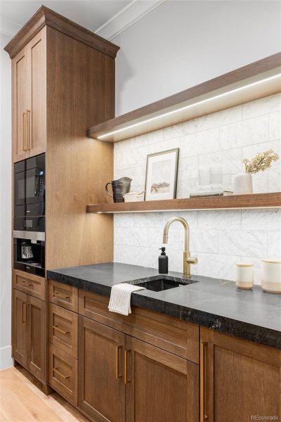 Butlers Pantry - Miele Cofffee Maker & Miele Microwave, Ice Maker