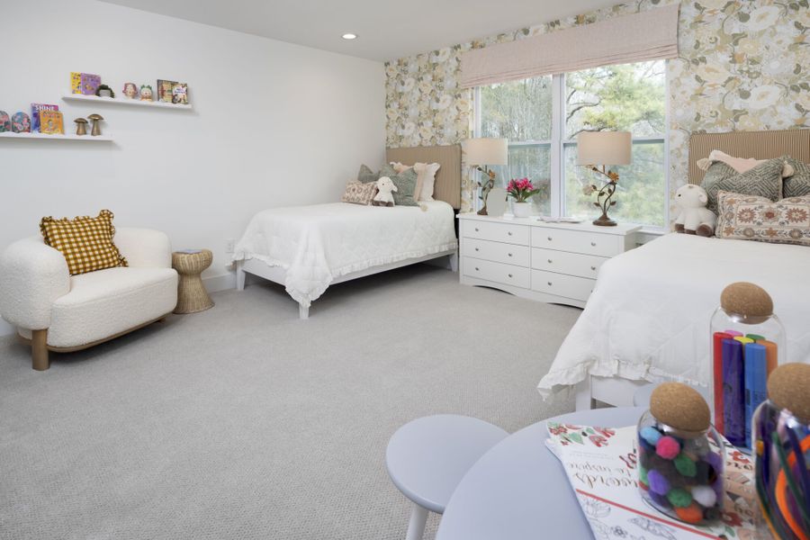 Representative furnished interior of a home built from the Appalachian by Mattamy Homes in Bloom, Fuquay Varina (Image 14).