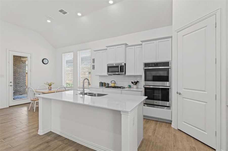 Quartz countertops & double over Quartz countertops & double over