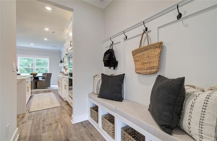 Furnished interior view inside a new home in Pinecrest Ridge, Dacula (Image 6). Furnished interior view inside a new home in Pinecrest Ridge, Dacula (Image 6).