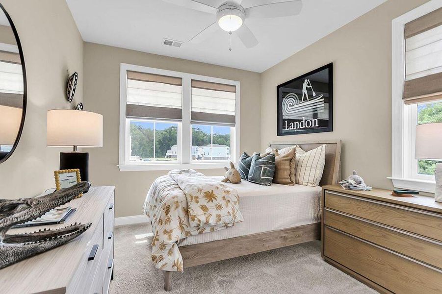 Furnished interior view inside a new home in Heron Preserve, Hanahan (Image 15).
