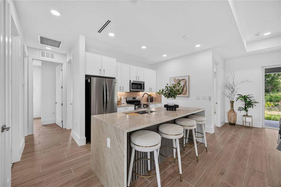 Furnished interior view inside a new home in , Port Charlotte (Image 12).