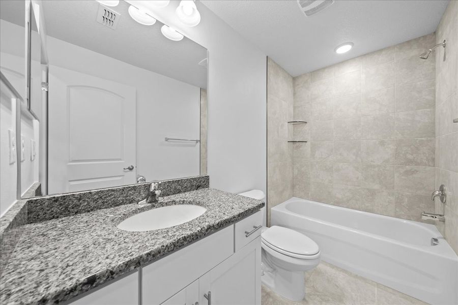 Representative furnished interior of a home built from the The Newport by Avtec Homes in Palm Bay & South Brevard, Palm Bay (Image 18).