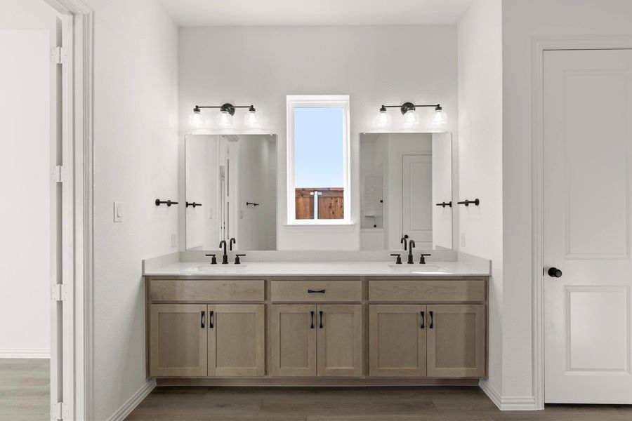Primary Bathroom Representative Photo featuring the Artisan Collection Primary Bathroom Representative Photo featuring the Artisan Collection