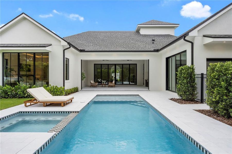 Exterior details and patio area of a home in , Winter Park (Image 40). Exterior details and patio area of a home in , Winter Park (Image 40).