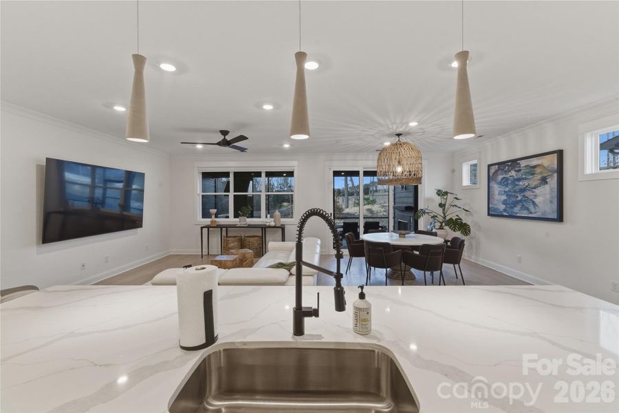 Furnished interior view inside a new home in Windell Woods, Tega Cay (Image 36).