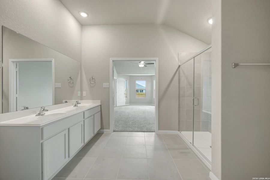 Furnished interior view inside a new home in Greenspoint Heights, Seguin (Image 11).