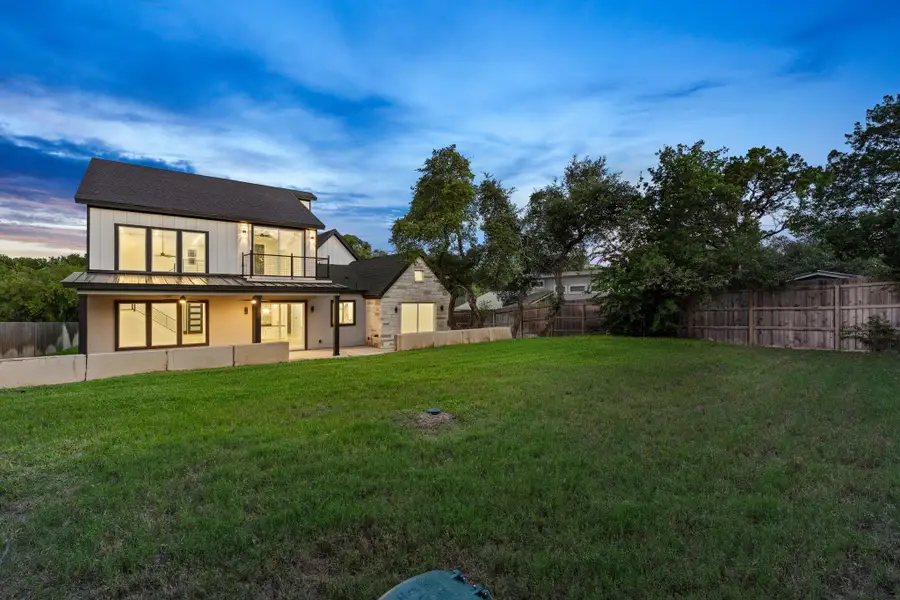 Exterior details and patio area of a home in , Leander (Image 30).