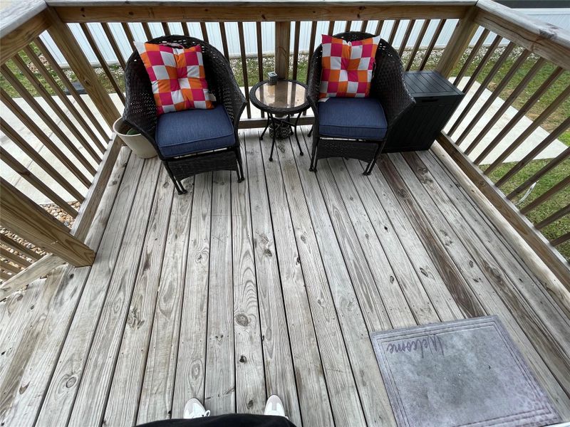 Exterior details and patio area of a home in , Tomball (Image 23).
