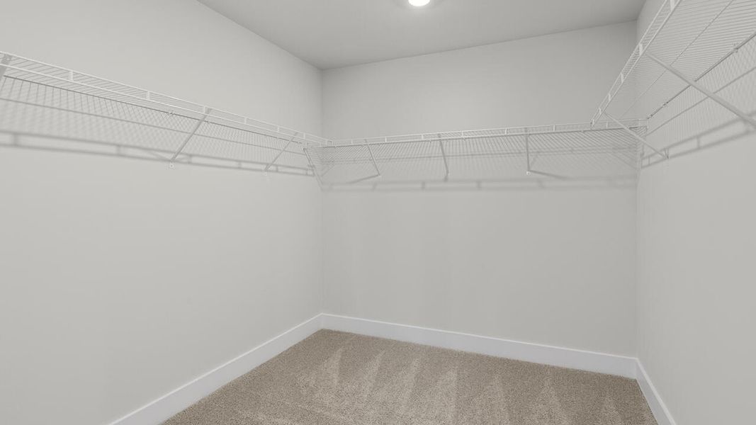 Spacious, unfurnished interior of a new home in Surfside Landing, Hubert (Image 26).
