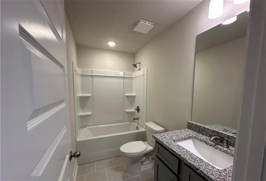 Furnished interior view inside a new home in Mulberry Summit, Flowery Branch (Image 5).