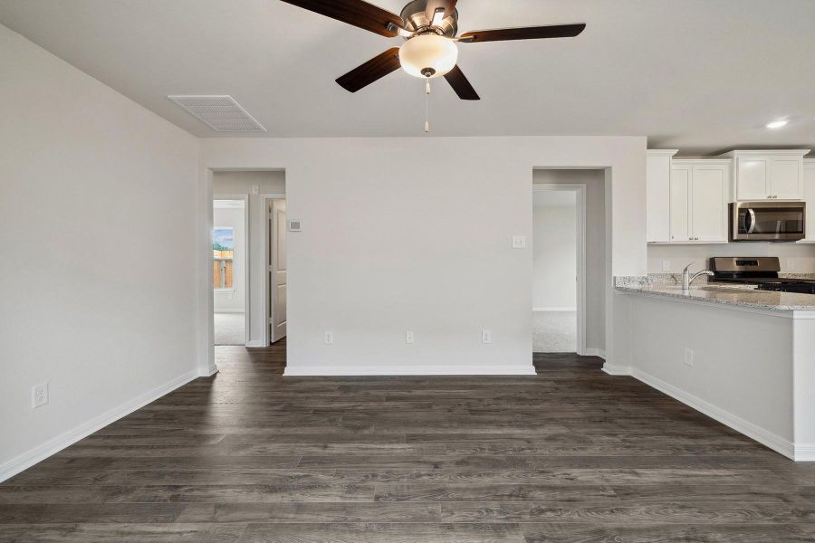 Spacious, unfurnished interior of a new home in Magnolia Woods, Magnolia (Image 15).