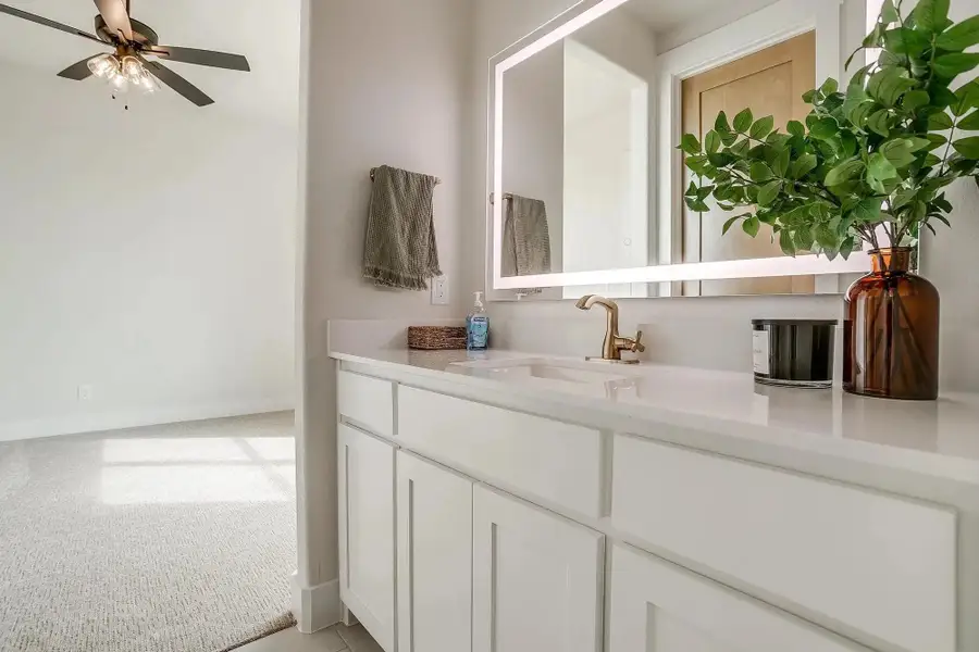 Representative furnished interior of a home built from the The Carley by Elmwood Custom Homes in Byrum Ranch, Maypearl (Image 24).