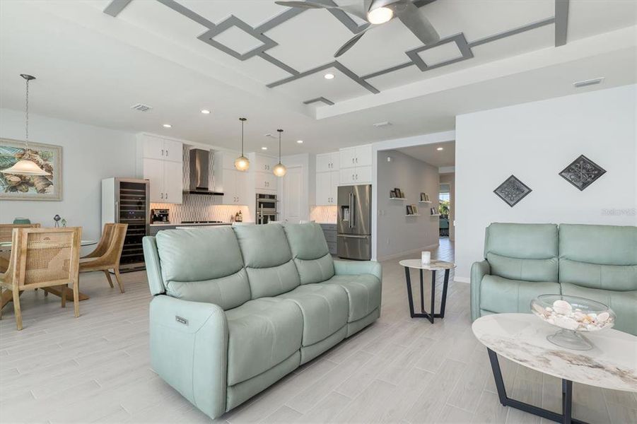 Furnished interior view inside a new home in , Punta Gorda (Image 14).