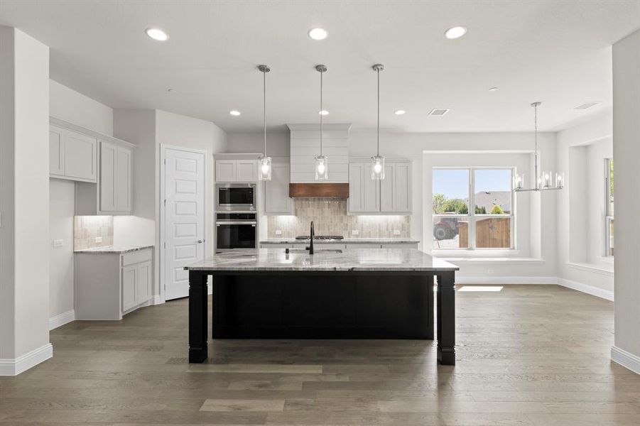 Furnished interior view inside a new home in Providence Cove, McKinney (Image 7).