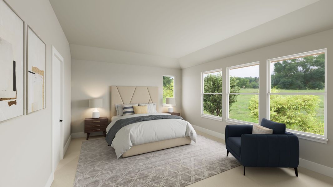 Representative furnished interior of a home built from the Laurel by Tri Pointe Homes in Landmark, Denton (Image 12). Representative furnished interior of a home built from the Laurel by Tri Pointe Homes in Landmark, Denton (Image 12).