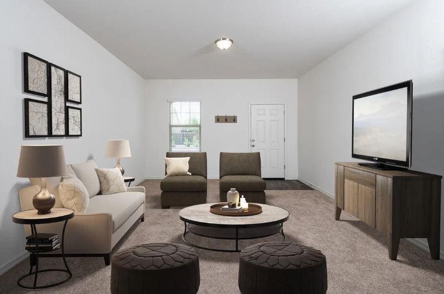 Open Family Room - Representative Photo