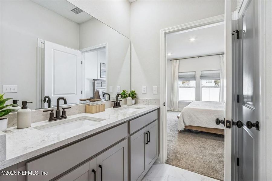 Furnished interior view inside a new home in , Fernandina Beach (Image 35).