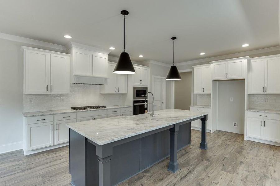 Furnished interior view inside a new home in , Bishop (Image 11).