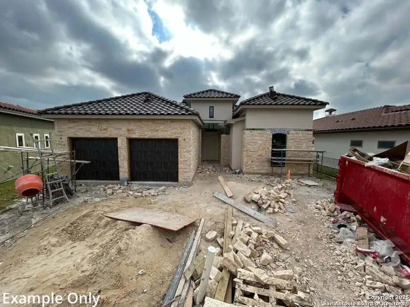 In-progress construction of a new home in , Kerrville, TX (Image 3).