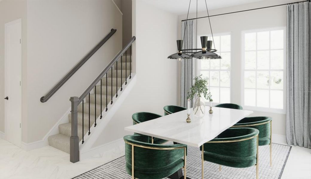 Furnished interior view inside a new home in Celebration, Celebration (Image 4).