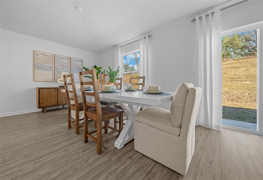 Furnished interior view inside a new home in Tara Forest East, Alachua (Image 13).