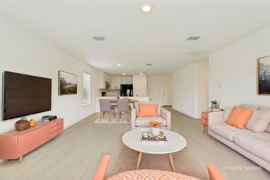 Furnished interior view inside a new home in Tillage Farms, Princeton (Image 6).