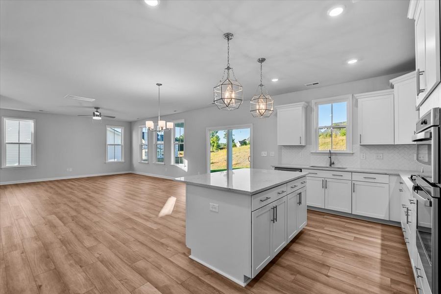 Furnished interior view inside a new home in Rogers Spring, Graham (Image 13).