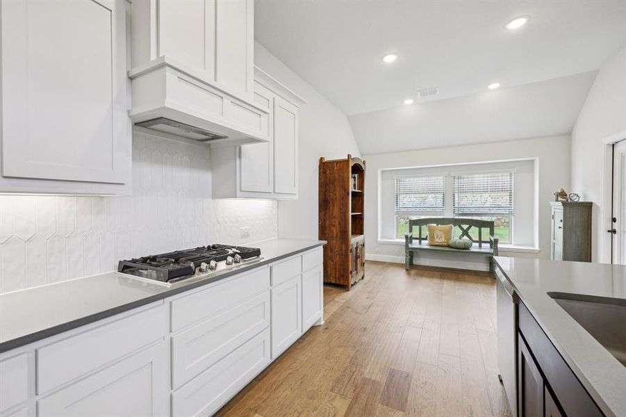 Furnished interior view inside a new home in Glenwood Meadows, Denton (Image 12).