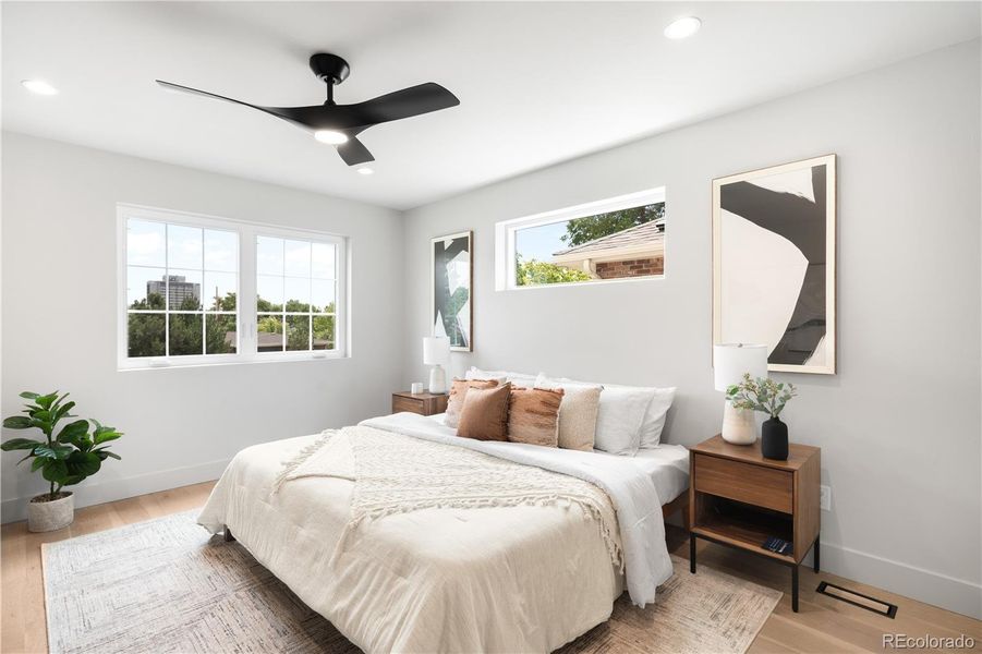 Furnished interior view inside a new home in , Denver (Image 14).