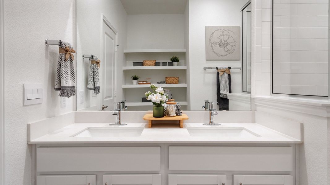 Furnished interior view inside a new home in Avery Centre, Round Rock (Image 33).