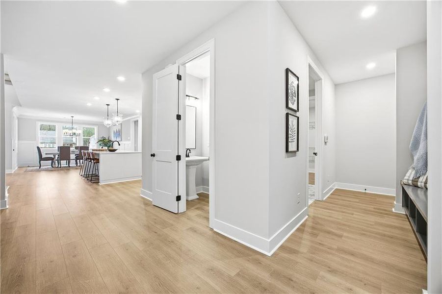 Spacious, unfurnished interior of a new home in Yellowstone Farms, Cumming (Image 19).