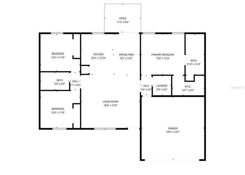 2D floor plan layout of this home in , Ocala, FL (Image 5).