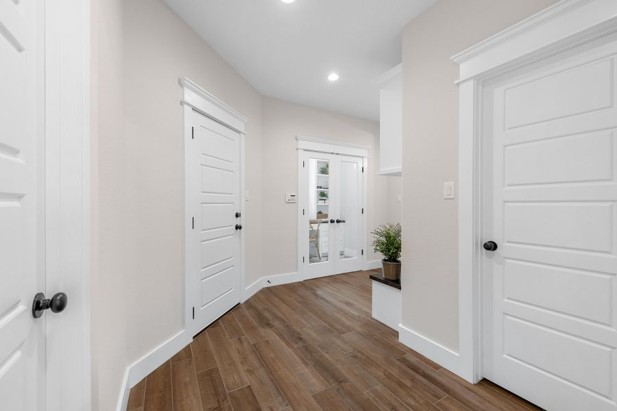 Representative unfurnished interior of a home built from the The Courtney by Reece Homes in Harvest Meadows, Bryan (Image 21). Representative unfurnished interior of a home built from the The Courtney by Reece Homes in Harvest Meadows, Bryan (Image 21).