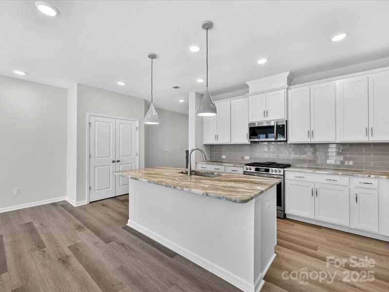 Furnished interior view inside a new home in North Creek Village, Huntersville (Image 9). Furnished interior view inside a new home in North Creek Village, Huntersville (Image 9).
