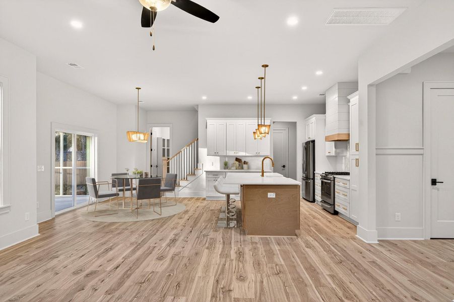 Furnished interior view inside a new home in , Mount Pleasant (Image 10).