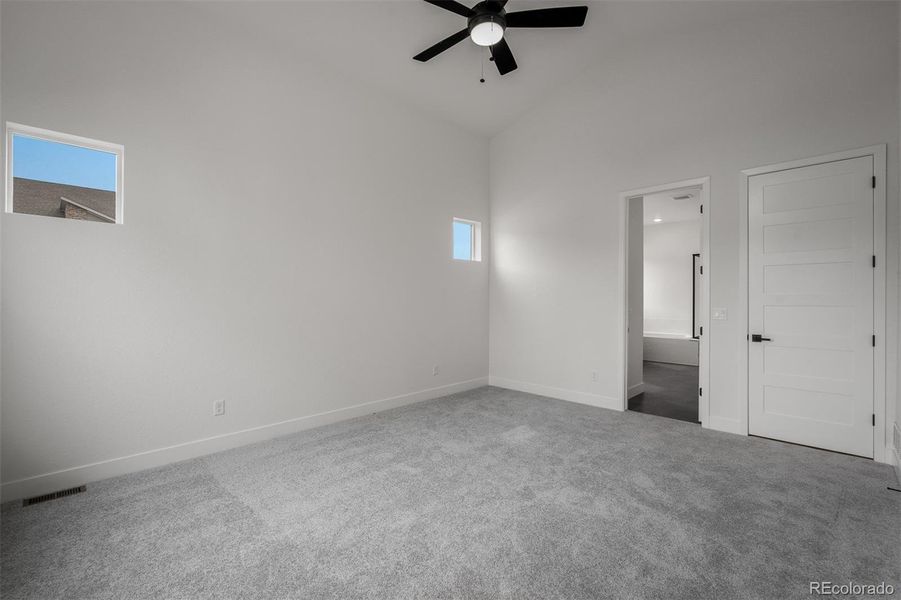 Spacious, unfurnished interior of a new home in Cloverleaf – Mountainview Collection, Monument (Image 20).