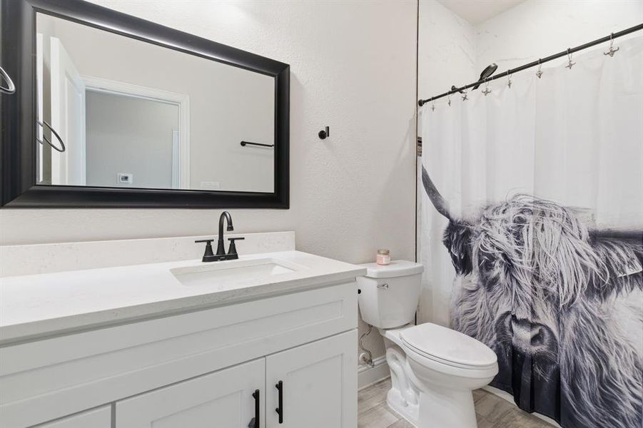 Furnished interior view inside a new home in , Granbury (Image 27).