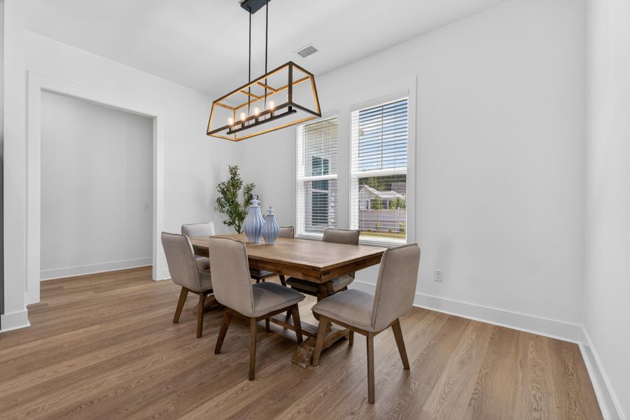 Furnished interior view inside a new home in , Summerville (Image 18).