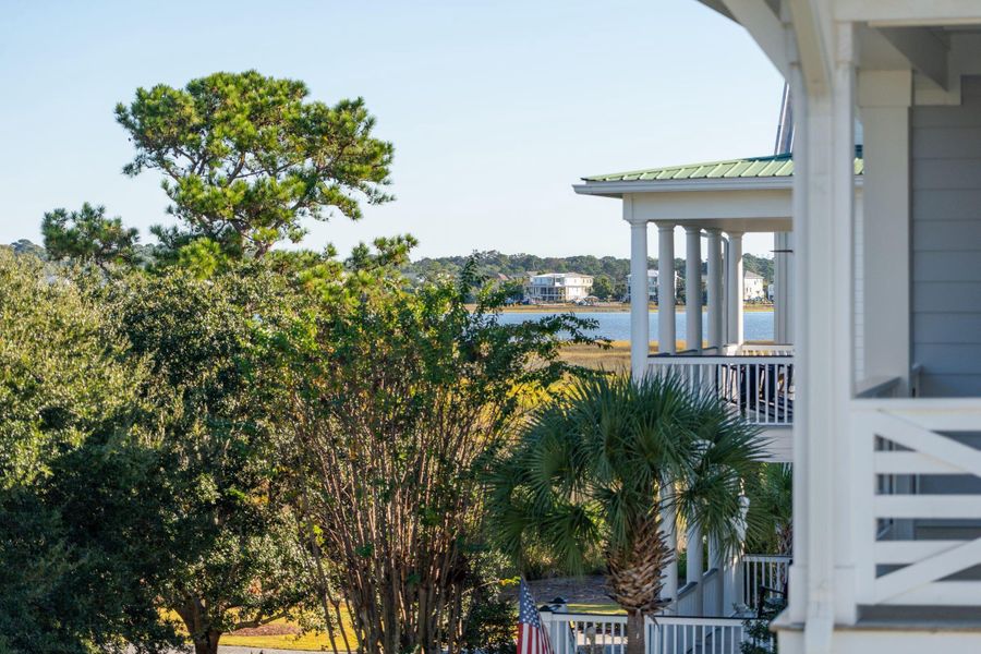 Exterior details and patio area of a home in , Johns Island (Image 45). Exterior details and patio area of a home in , Johns Island (Image 45).