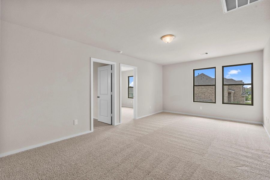Spacious, unfurnished interior of a new home in Windrose Green, Angleton (Image 18). Spacious, unfurnished interior of a new home in Windrose Green, Angleton (Image 18).