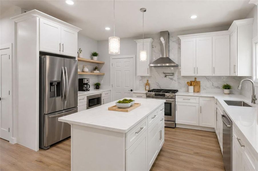 Furnished interior view inside a new home in , Ellenwood (Image 10).