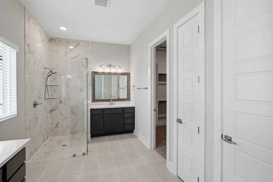 Representative furnished interior of a home built from the Cohen 60′ by Chesmar Homes in Esperanza – New Phase Now Selling, Boerne (Image 3).