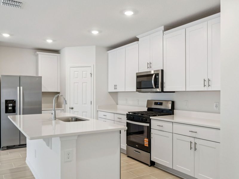 Furnished interior view inside a new home in Fox Pointe at Rivers Edge, Leesburg (Image 4). Furnished interior view inside a new home in Fox Pointe at Rivers Edge, Leesburg (Image 4).