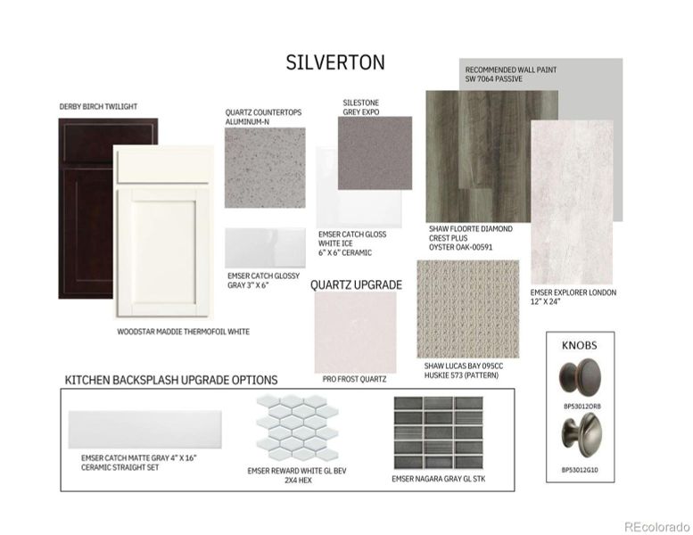 Sample of building materials used in homes in , Castle Pines (Image 23). Sample of building materials used in homes in , Castle Pines (Image 23).